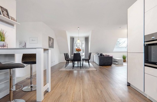 Osnabrueck Apartamento | Apartamento 'Fewo Nahner Loft' con balcón