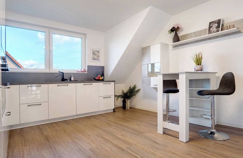 Osnabrueck Apartamento | Apartamento 'Fewo Nahner Loft' con balcón