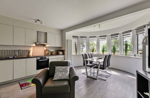 Neugalmsbull Apartamento | Apartamento 'Föhr' con jardín compartido y Wi-Fi
