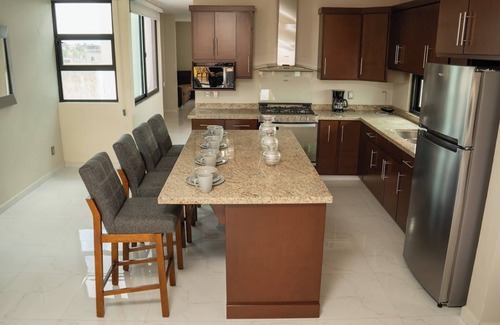 Arandas Apartamento | departamento para 8 con terraza y asador en el centro de la ciudad