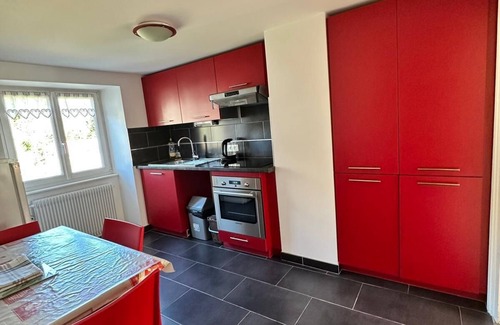 Breitenbach-Haut-Rhin Apartamento | Apartamento con jardín en Alsacia