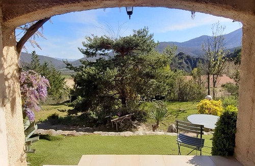 La Robine-sur-Galabre Cabaña | Apartamento-Apartamento-Baño con bañera-Vista a la