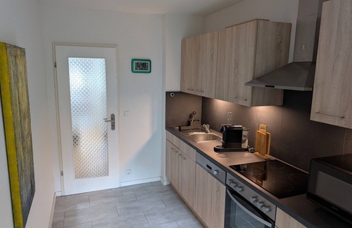 Unterkirnach Apartamento | Apartamento 'Fuchsbau' con vistas al lago y balcón