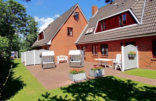 Alkersum Apartamento | Apartment Gästehaus Bruhn 6