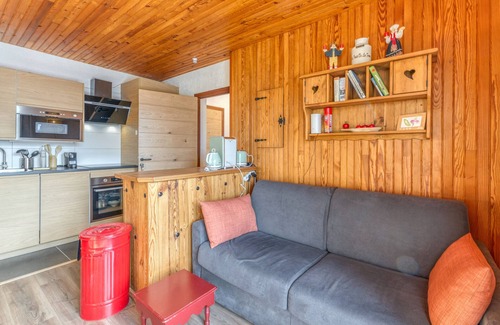 Villard-Reculas Apartamento | Apartamento 'Gawal 2' con vistas a la montaña, terraza privada y Wi-Fi