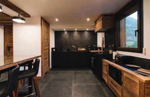 La Tour Apartamento | Apartamento 'Gîte Maria' con vistas a la montaña, Wi-Fi y aire acondicionado