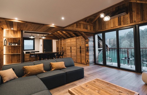 La Tour Apartamento | Apartamento 'Gîte Maria' con vistas a la montaña, Wi-Fi y aire acondicionado