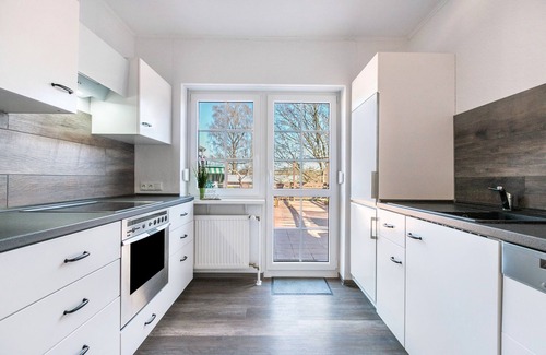 Burg Apartamento | Apartamento 'Graf Rudolf' con balcón y Wi-Fi