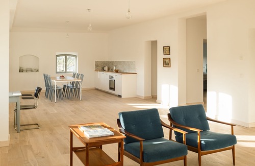 Poseritz Apartamento | Apartamento Gut Üselitz en Rügen - 2. Primer piso a la izquierda