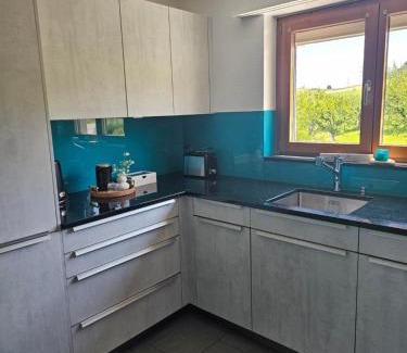 Mandach Apartamento | Apartment Hügelruhe Mandach - 100 m2 - 3 Schlafzimmer - Ferien - Business
