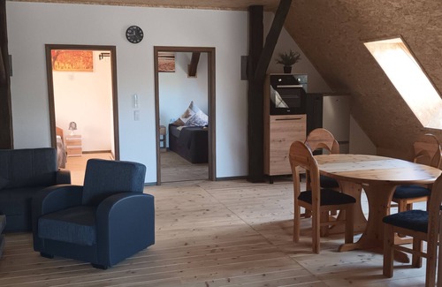 Mildenitz Apartamento | Apartamento 'Haus Beim Schloß' con terraza privada, Wi-Fi y aire acondicionado