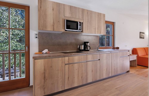 Sluderno Apartamento | Apartamento 'Hausergut Pinova' con vistas a la montaña, jardín compartido y Wi-Fi