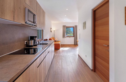Sluderno Apartamento | Apartamento 'Hausergut Pinova' con vistas a la montaña, jardín compartido y Wi-Fi