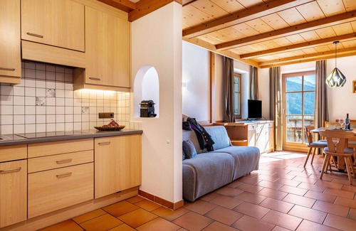 Villabassa Apartamento | Apartamento Häuslerhof Pinus con vistas a la montaña, balcón y Wi-Fi