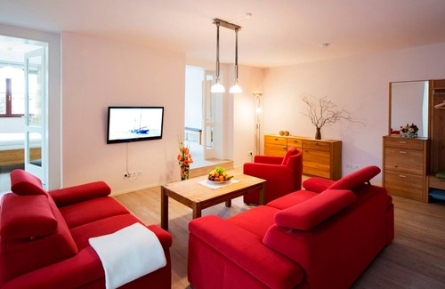 Caputh Apartamento | Apartamento Heide en la casa de huéspedes Bergvilla