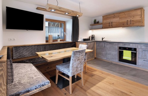 Lasa Apartamento | Apartamento 'Heuduft' con vistas a la montaña, jardín compartido y Wi-Fi