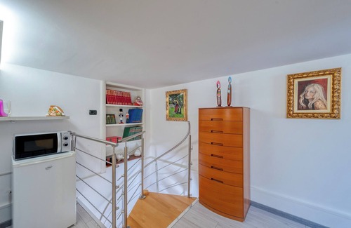Salice Salentino Casa | Apartamento 'Il Geco - Green' con terraza compartida, Wi-Fi y aire acondicionado