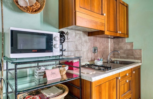Pietrauta Apartamento | Apartamento 'Il Grappolo E La Rosa Centifolia' con jardín compartido y Wi-Fi