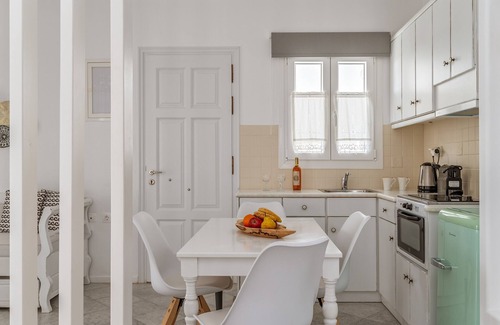 Agkidia Apartamento | Apartamento En Un Hotel 'Aeolos Thalia Suite' Con Vistas Al Mar, Wi-Fi Y Aire Acondicionado