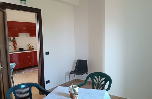 Reggio Calabria Otro | Apartamento en una casa rural 'Sant' Anna Ortì' con vistas al mar, jardín compartido y Wi-Fi