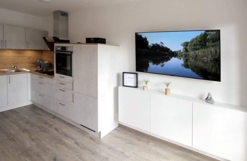 Westeraccumersiel Apartamento | Apartamento en una zona tranquila en Dornumersiel