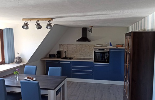 Oldersbek Apartamento | Apartment in a thatched house - 10 minutes to the North Sea