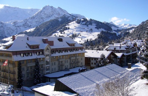 Adelboden Apartamento | Apartamento en Adelboden, situado en el pueblo con hermosas vistas