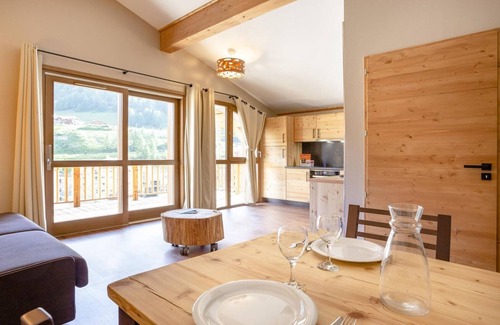 Les Boisses Apartamento | Apartamento tranquilo en Tignes con piscina