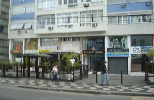 Embare Apartamento | Apartamento frente al Embaré Santos Beach SP