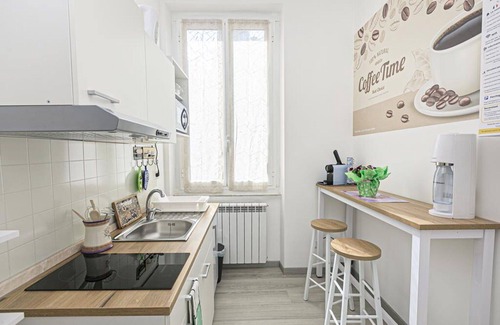 San Fruttuoso Apartamento | Apartamento en Génova con 2 habitaciones, capacidad 5