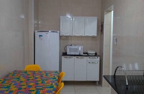 Sao Vicente Apartamento | Apartamento en Gonzaguinha a 100 metros de la playa