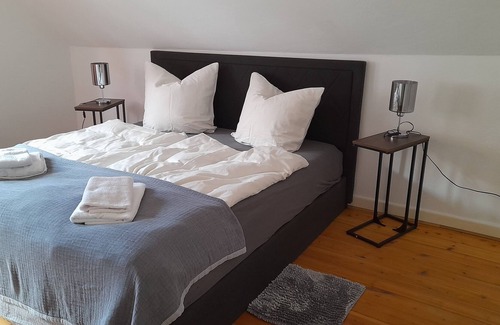 Wolfhagen Apartamento | Apartment in half-timbered house in Wolfhagen with garage
