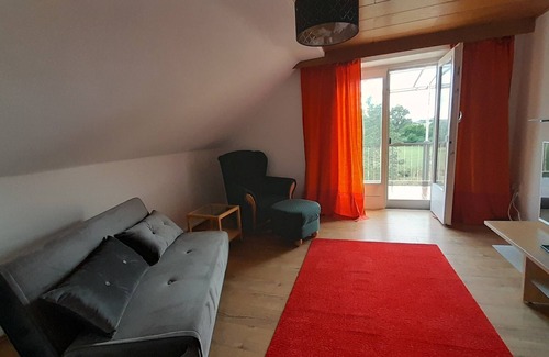 Wolfhagen Apartamento | Apartment in half-timbered house in Wolfhagen with garage