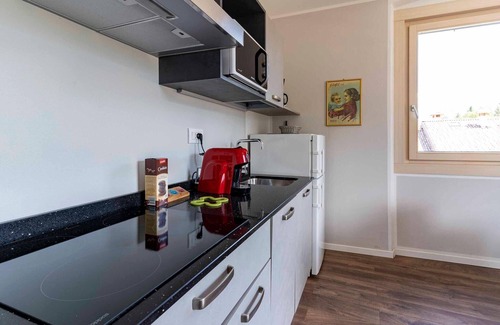Mezzolago Apartamento | Apartamento en Mezzolago con vistas al Lago Ledro