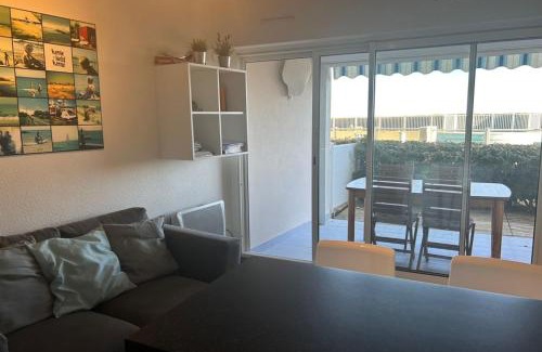 Frontignan Apartamento | Apartment in Residence with Swimming Pool and direct beach access