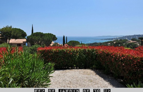 La Nartelle Apartamento | Apartamento con vistas al mar, a 300 m de la playa en Sainte-Maxime