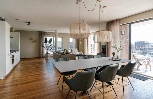 Vissershaven Apartamento | Harbor Breeze: Estancia moderna