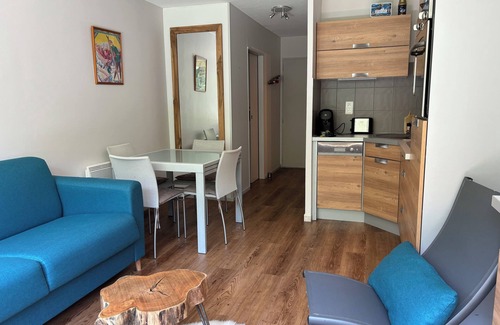 La Feclaz Apartamento | Apartment in the center of Féclaz ski resort with swimming pool