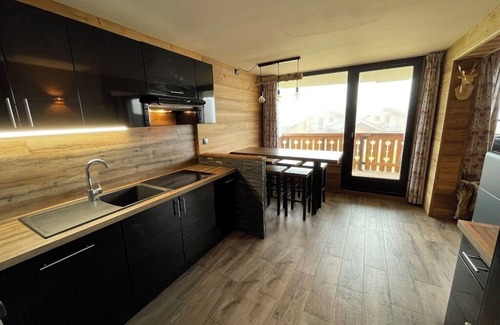 Bergers Apartamento | Apartment in the heart of Alpe d'Huez, sleeps 8, south-facing terrace