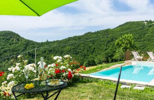 Sestino Casa | Apartment in Tuscany with Panoramic Pool