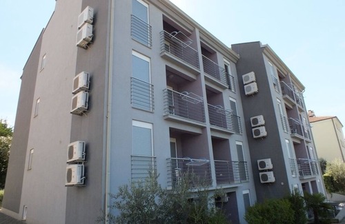 Zambratija Apartamento | Apartamento en Umag con Seaview, Balcón, Acondicionador, WIFI (235-1)