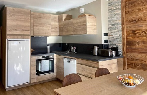 Le Cret Apartamento | Apartment in Val d'Isère, 2 bedrooms, close to the centre, ideal for families,