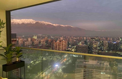 Apoquindo Apartamento | APARTMENT INCREÍBLE EN EL PISO 38, LAS CONDES, AL LADO DEL DISTRITO DE LUJO, PARQUES.
