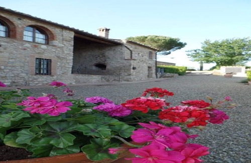 Castellina in Chianti Casa | Apartamento con piscina en el pueblo en Chainti