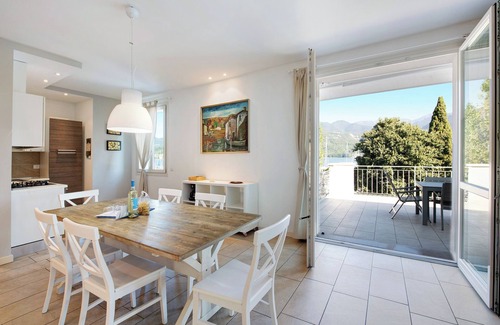 Portese Apartamento | Apartamento 'Gran Fausto Trilo' con vistas al lago, Wi-Fi y aire acondicionado