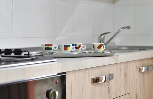 Villagrande Strisaili Apartamento | Apartamento Giulia con vistas al mar, balcón, terraza compartida y Wi-Fi