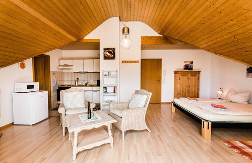 Espasingen Apartamento | Apartamento 'Jonagold' con balcón y Wi-Fi