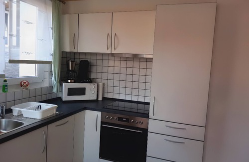 Lutzenhardt Apartamento | Apartamento 'Klink' con terraza privada, jardín compartido y Wi-Fi