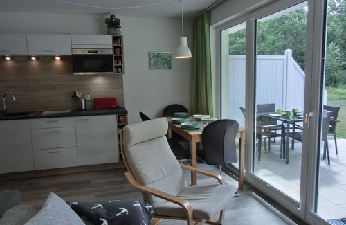 Gelbensande Apartamento | Apartment KWH 7 ground floor - "Bastei" - 2-room apartment for 4 pers. with WLAN