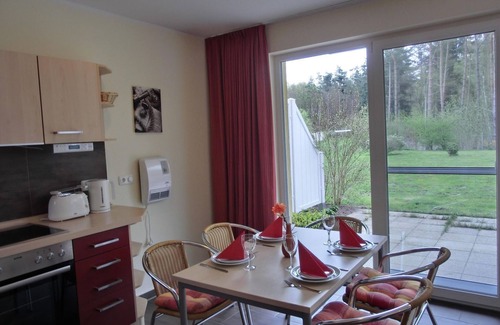 Gelbensande Apartamento | Apartment KWi 55 ground floor - 2-room apartment for 5 pers. Ground floor with terrace